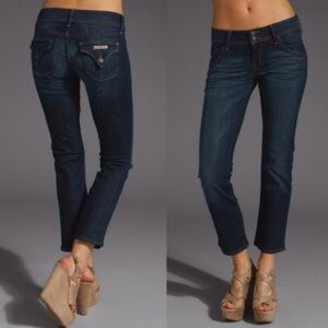 Hudson Jeans
Beth Crop 
Baby Boot 
Color: Lou
Shade: #2
Size 27